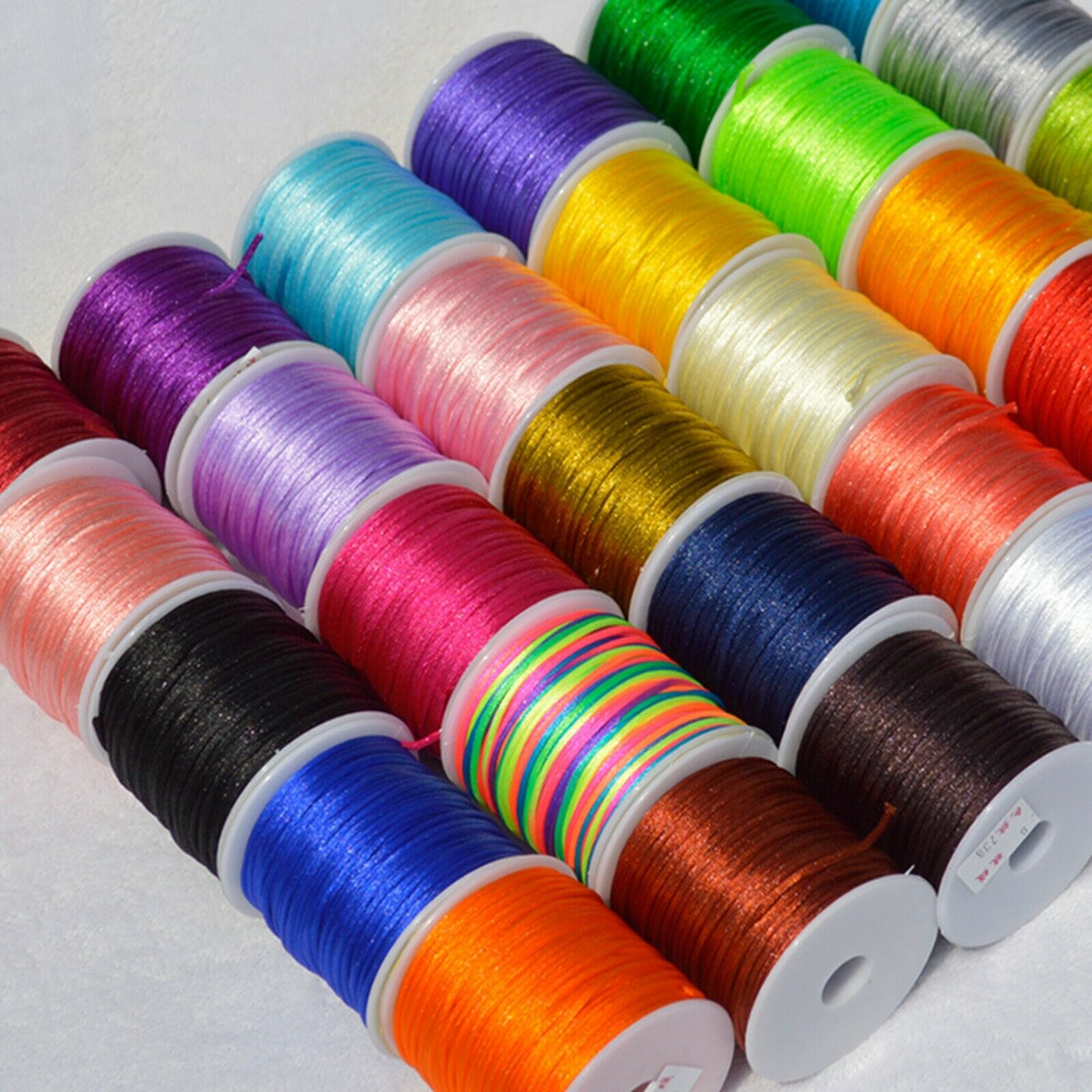 Knotting Cord Silk - 40 metre naylon çin saten ipek