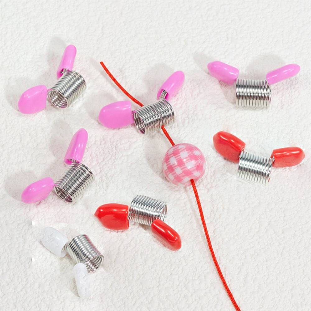 Jewelry Making Yarn - 5 adet Bahar Boncuk Kelepçeleri Yaratıcı