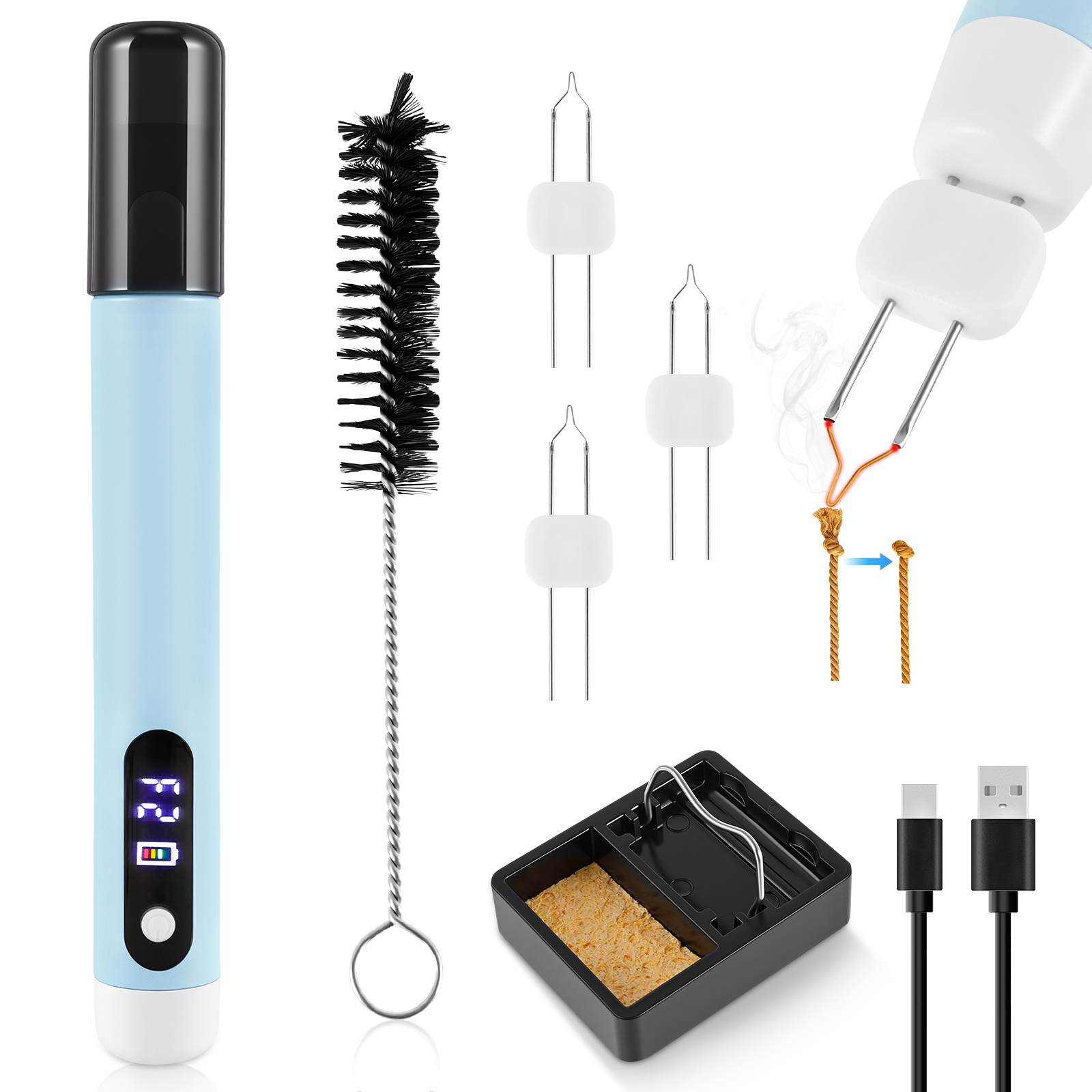 Jewelry Making Zapper - Takı Yapımı için Şarj Edilebilir İplik