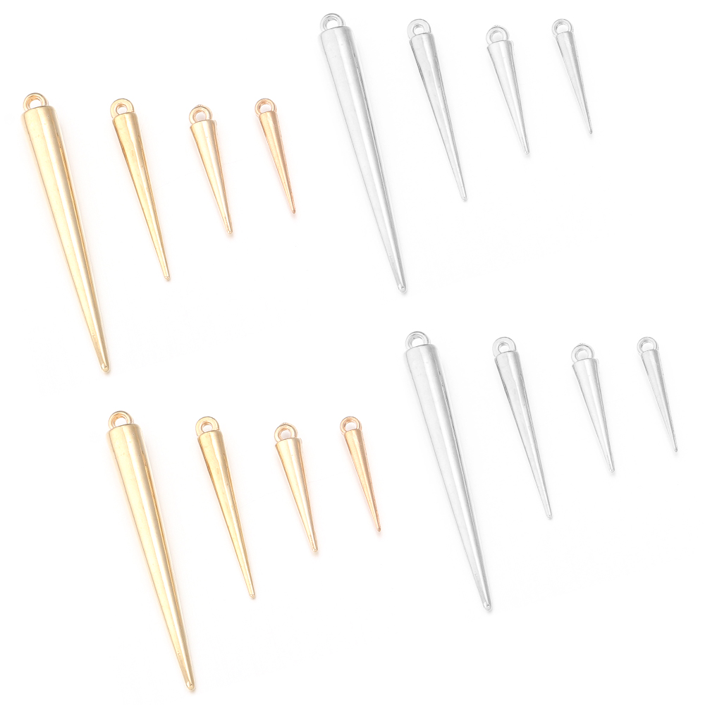 Jewelry Making Rivets - 50-200 adet/grup Koni Şekli CCB Charms