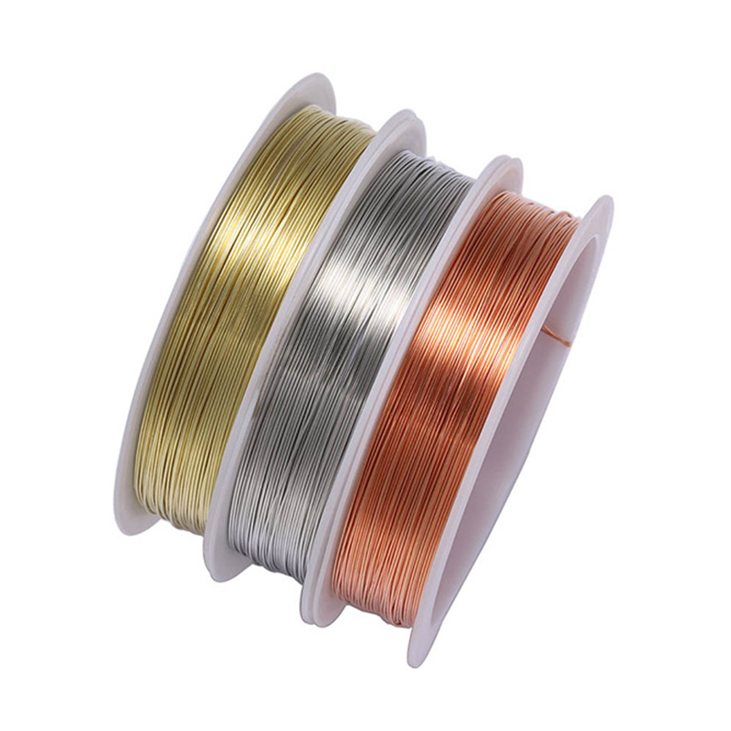 Jewelry Making Yarn - 0.2/0.3/0.4/0.5/0.6/0.8/1mm Sağlam Bakır Tel Boncuklama Teli