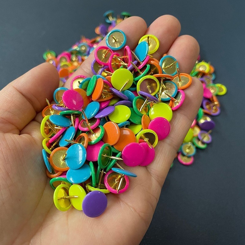 Head Pin Assorted - 180 adet Yuvarlak Başlı İtme Pimleri,