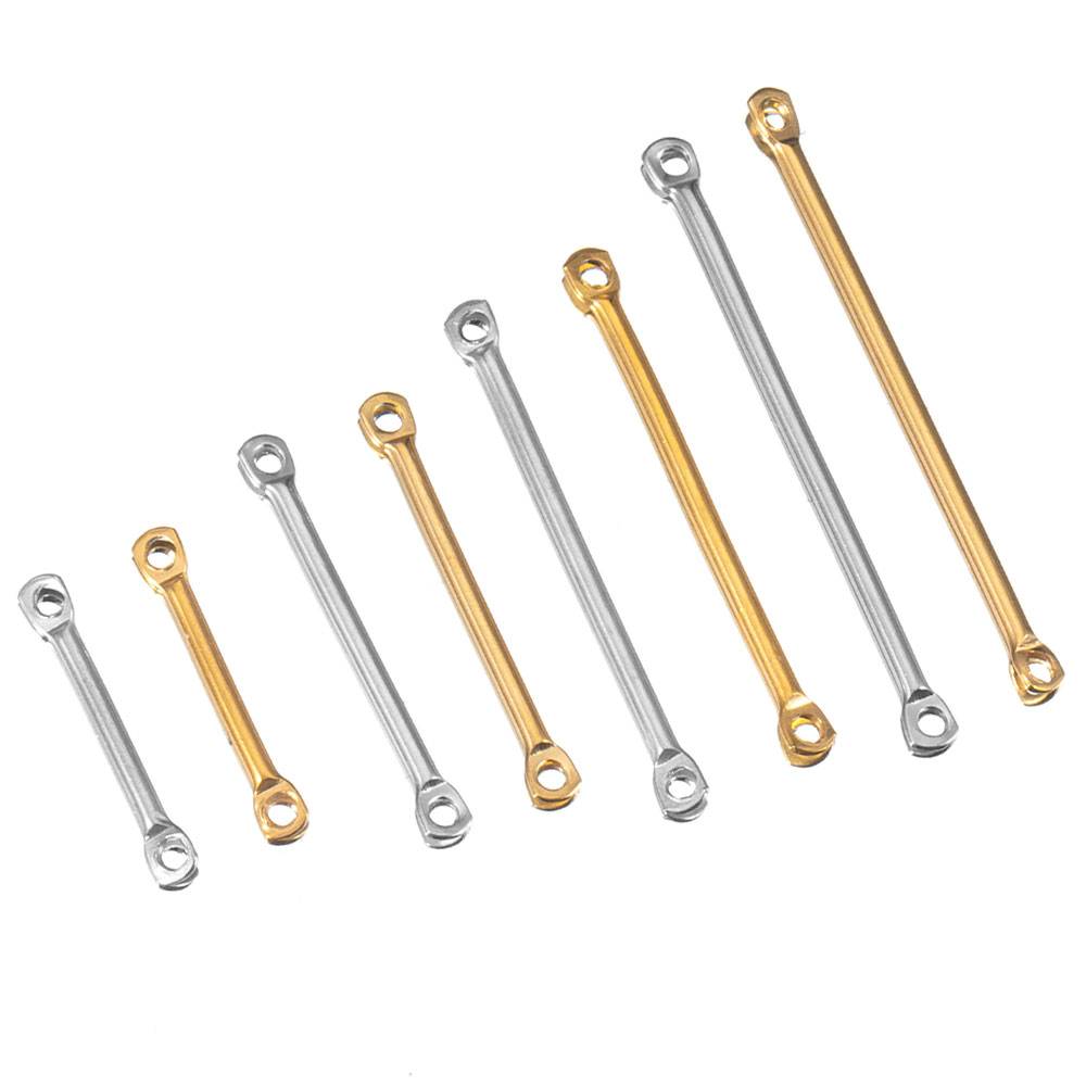 Jewelry Making Rivets - 20 adet 15-30mm Paslanmaz Çelik Düz