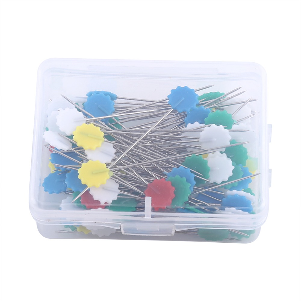 Head Pin Assorted - 300 Adet Dayanıklı Çeşitli Renk Dikiş