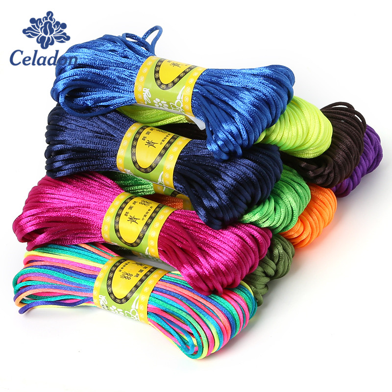 Knotting Cord Silk - 2mm 20 metre yumuşak saten Rattail