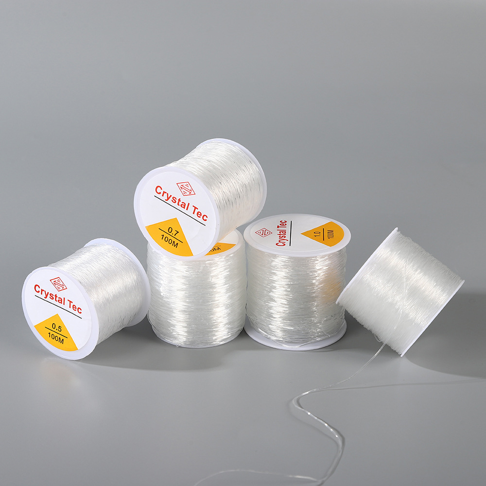 Jewelry Making Yarn - 0.4-1.0mm Elastik Kristal Takı İpi Boncuk
