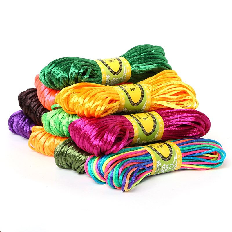 Knotting Cord Silk - 2.5mm 20 Metre Yumuşak Saten Rattail