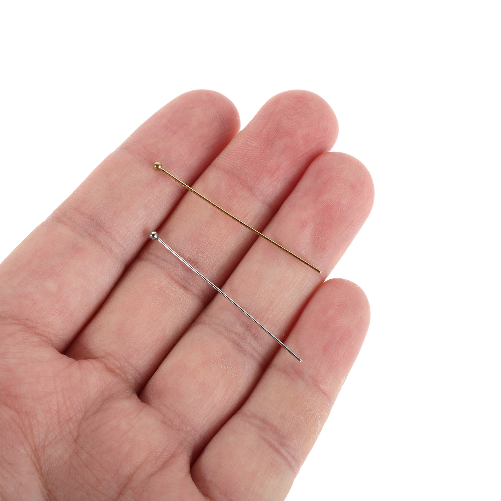 Jewelry Making Head Pins - 100 Adet Takı Yapımı İçin Paslanmaz