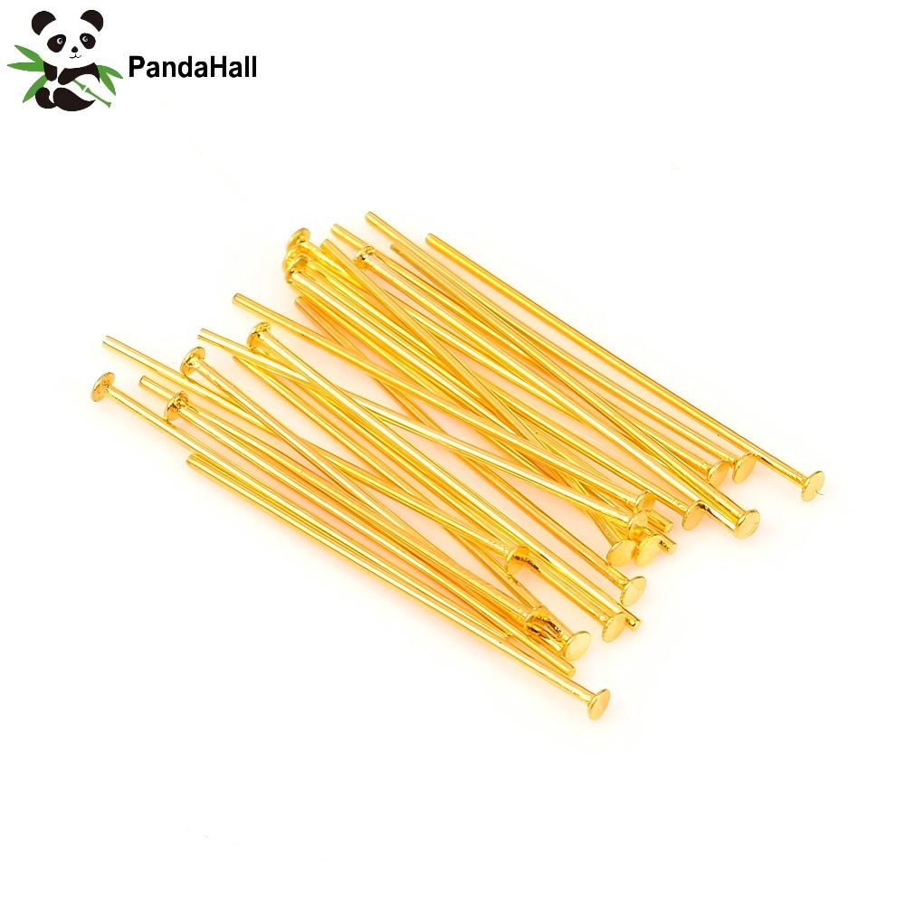 Head Pin Assorted - PandaHall 100 adet 304 Paslanmaz Çelik