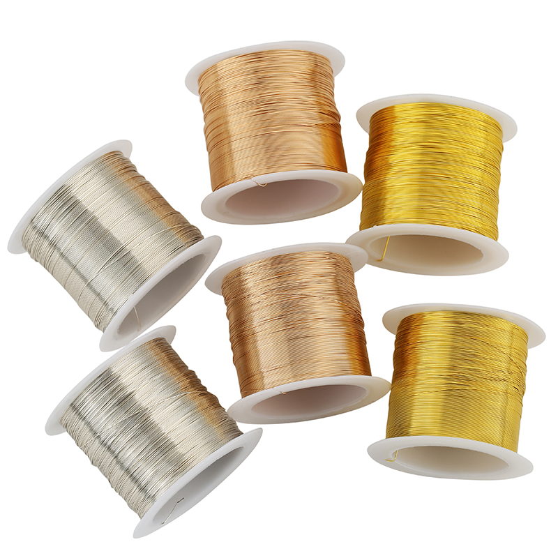 Jewelry Making Yarn - 100 metre Bakır Paslanmaz Çelik Bilezik