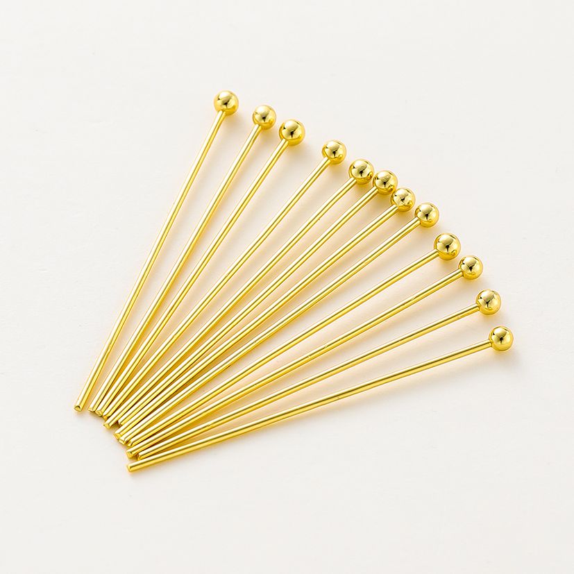 100 adet/grup 14K 18K Altın Ka - Jewelry Making Rivets incelemesi ve fiyatı