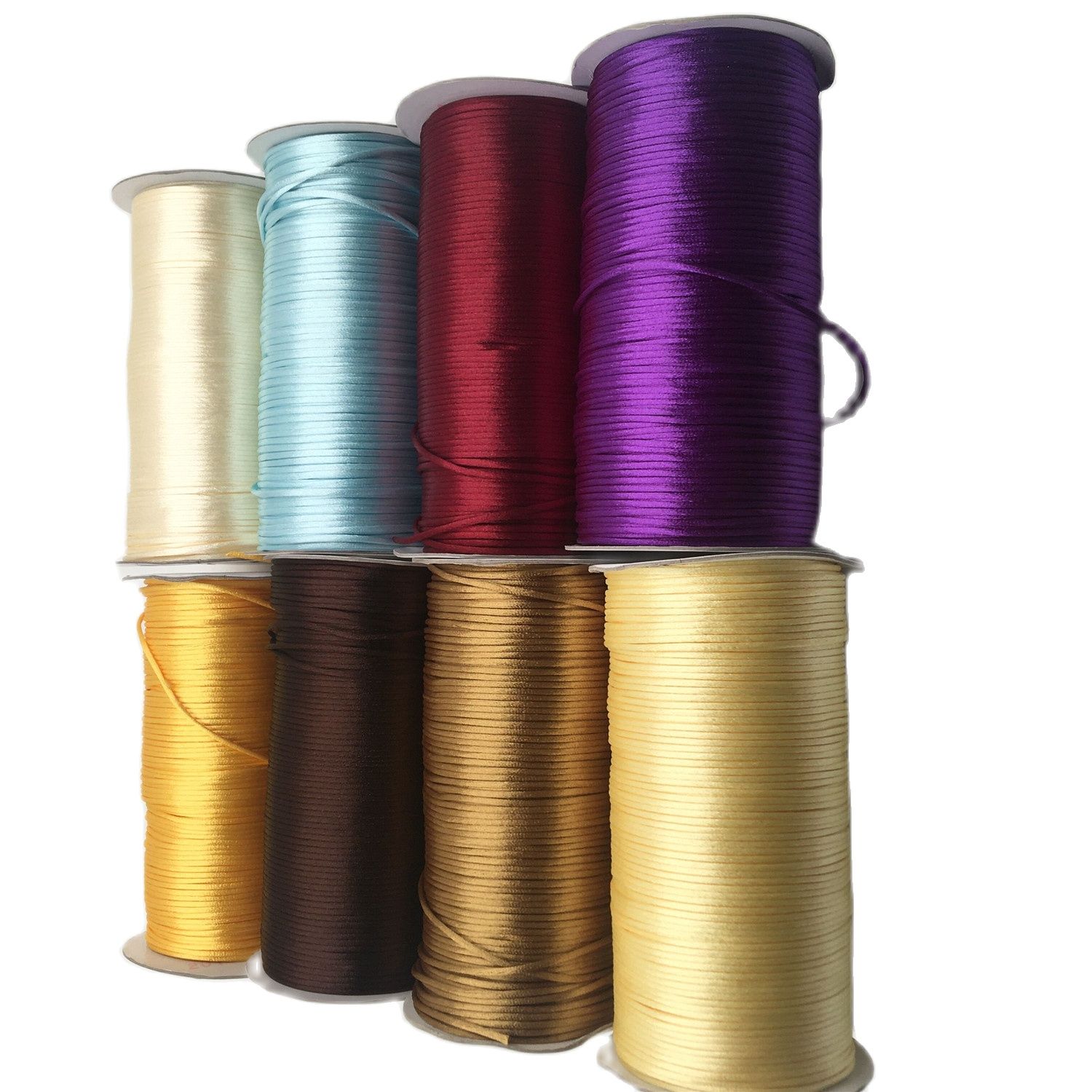 2mm örgülü makrome ipek makrom - Knotting Cord Silk incelemesi ve fiyatı