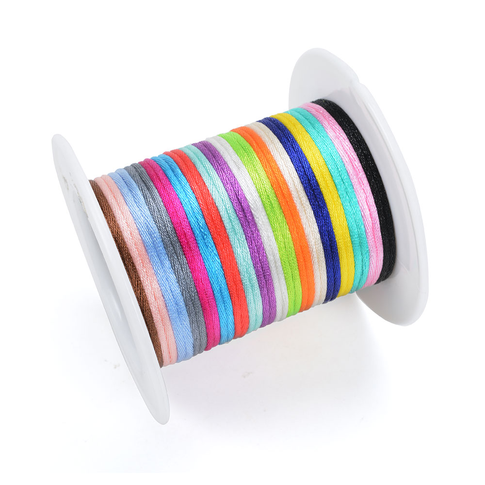 20 m/grup DIY naylon kordonlar - Knotting Cord Silk incelemesi ve fiyatı