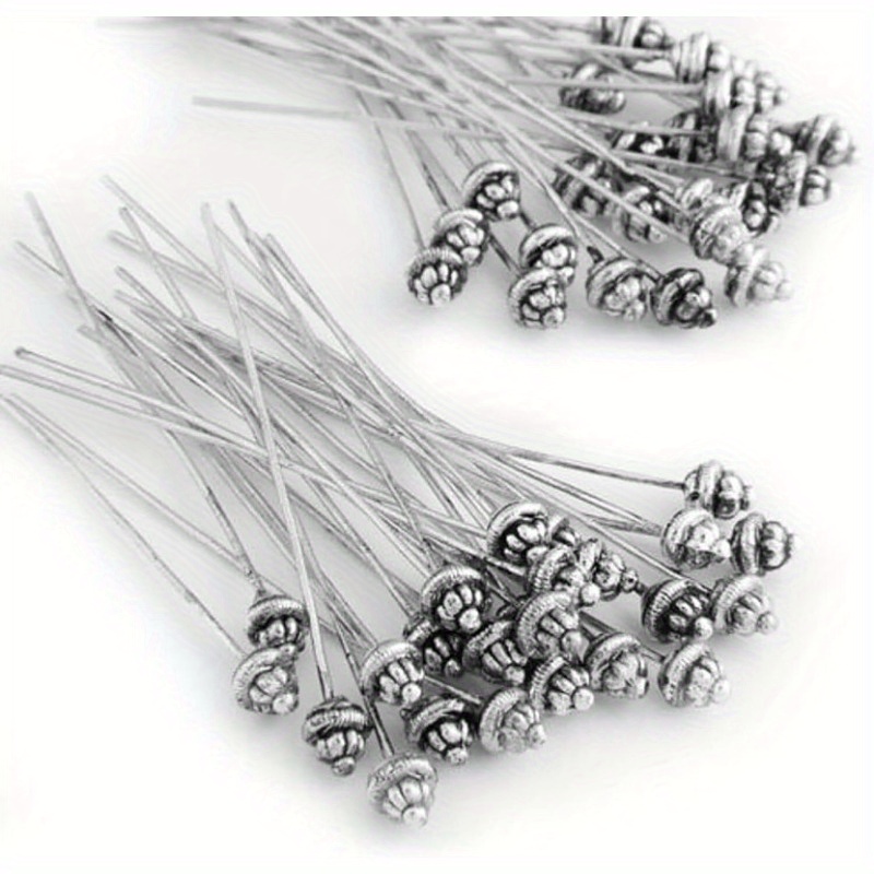 10 adet 55mm/2.17 inç kafa iğn - Jewelry Making Head Pins incelemesi ve fiyatı