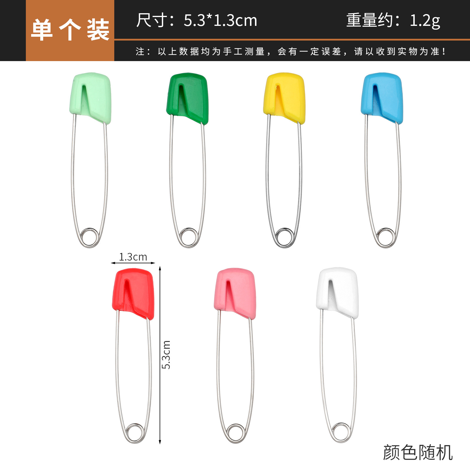 Bebek Emniyet İğneleri, Plasti - Head Pin Assorted incelemesi ve fiyatı