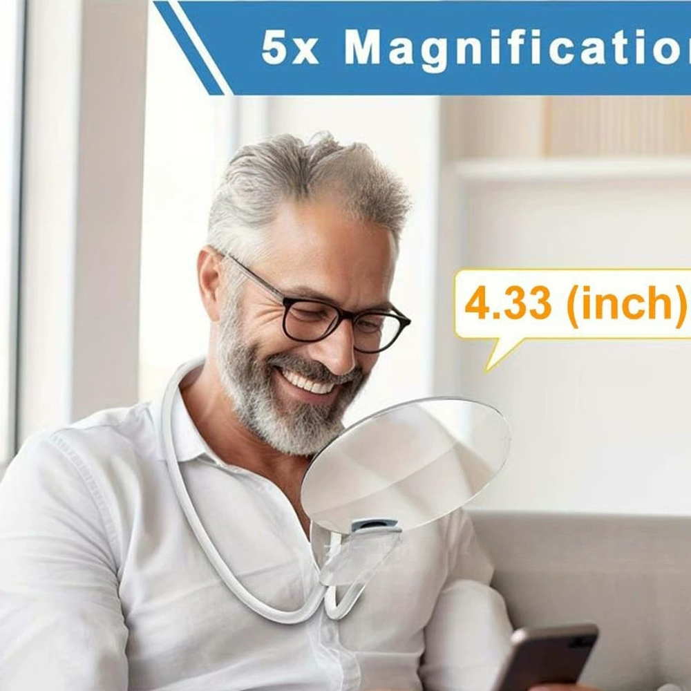 1 adet 4.33in 5X Büyüteç Boyun - Jewelry Making For Seniors incelemesi ve fiyatı