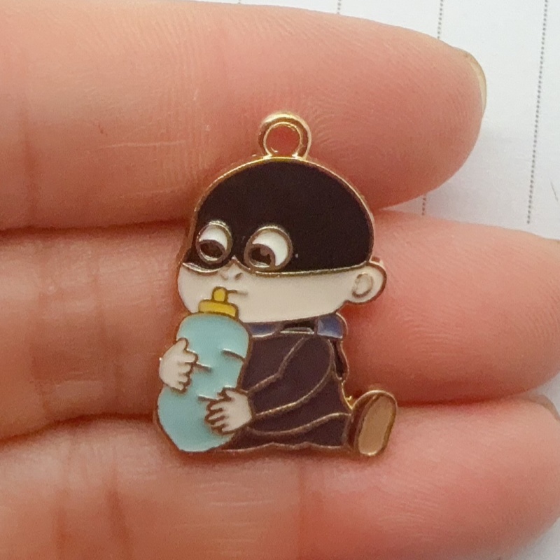 10 adet alaşımlı damla yağlı k - Jewelry Making Factory incelemesi ve fiyatı