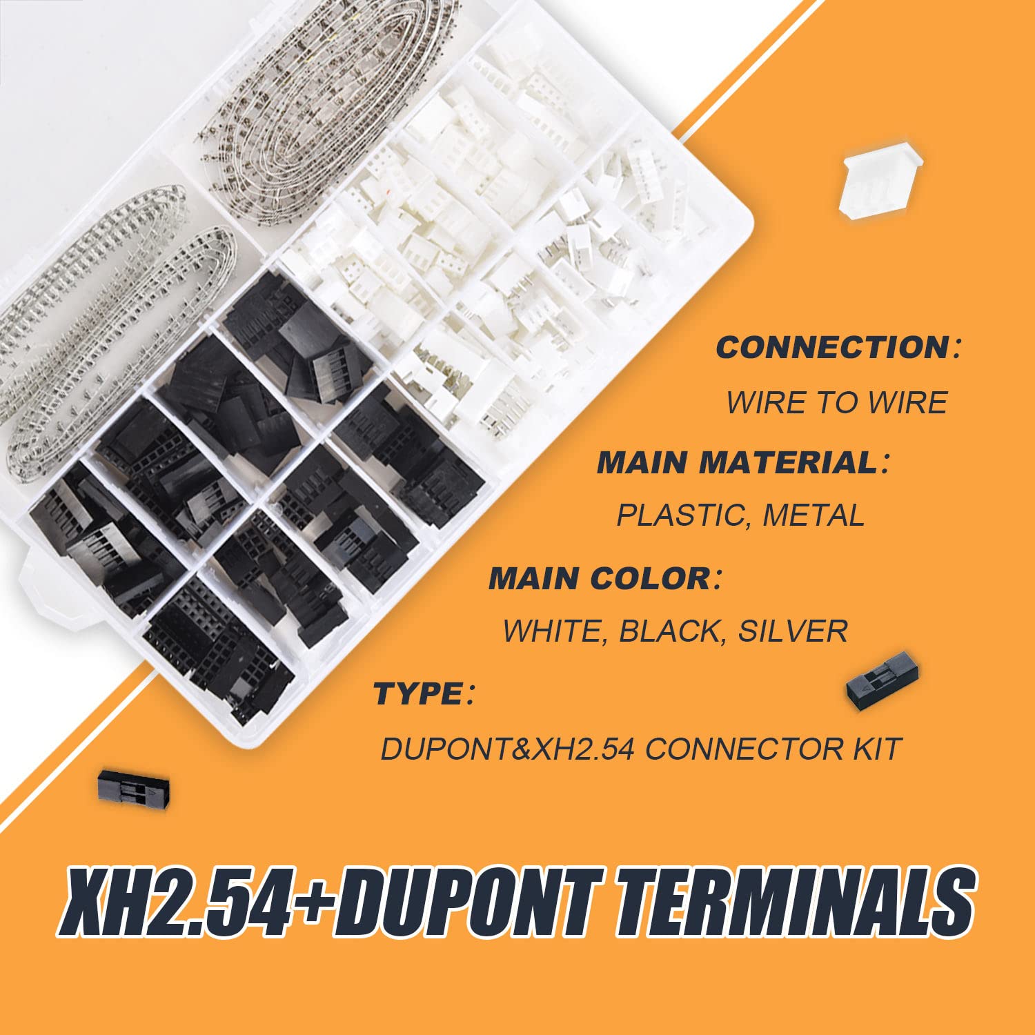 1080 adet Dupont/JST-XH termin - Head Pin Assorted incelemesi ve fiyatı