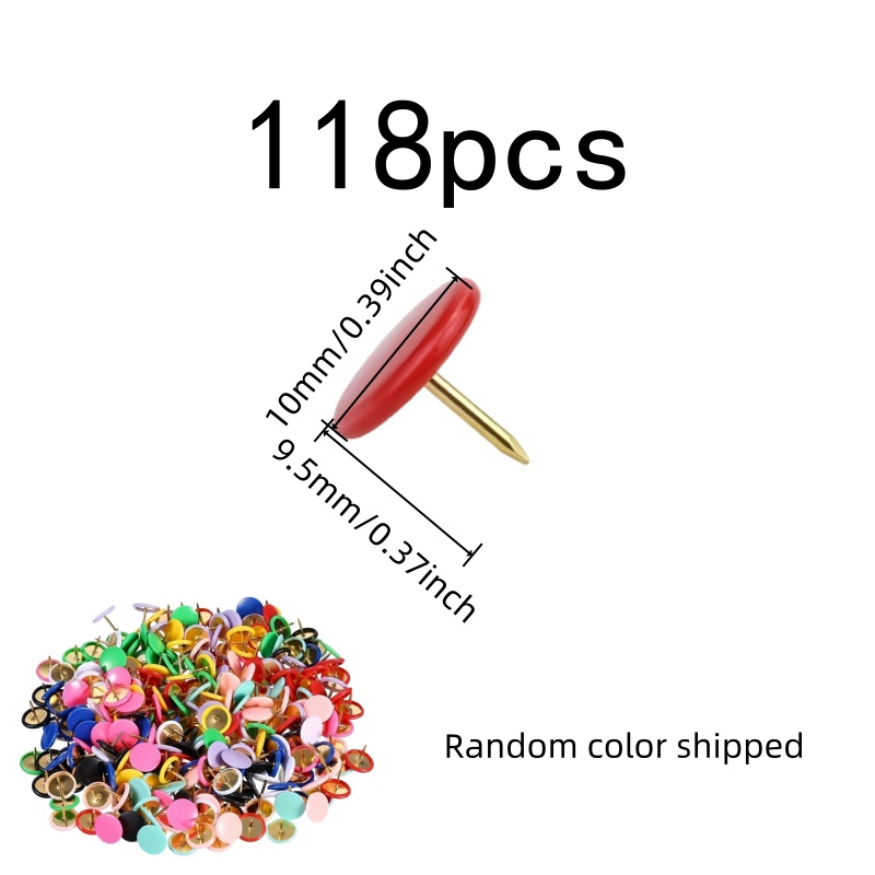 118 adet Yuvarlak Başlı Raptiy - Head Pin Assorted incelemesi ve fiyatı