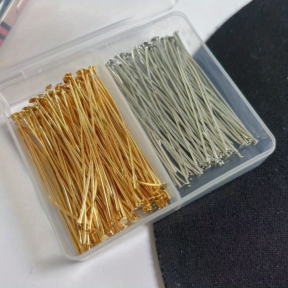 200 adet 30/40/50mm Demir Başl - Jewelry Making Head Pins incelemesi ve fiyatı