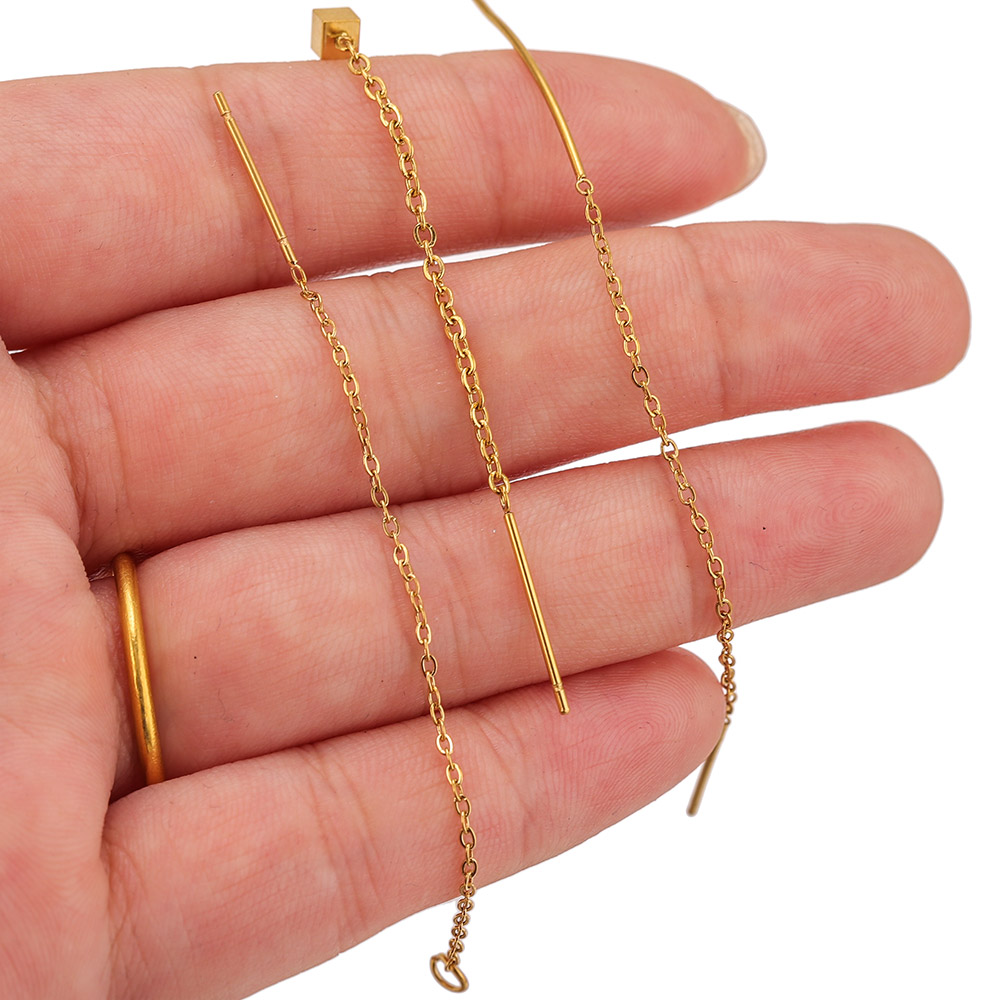 10 adet Paslanmaz Çelik Uzun K - Jewelry Making Yarn incelemesi ve fiyatı