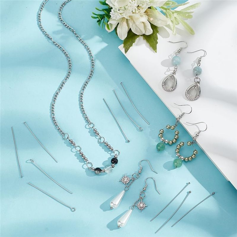 A01F-Hot 300 Adet 1.6 Inç 304  - Jewelry Making Head Pins incelemesi ve fiyatı