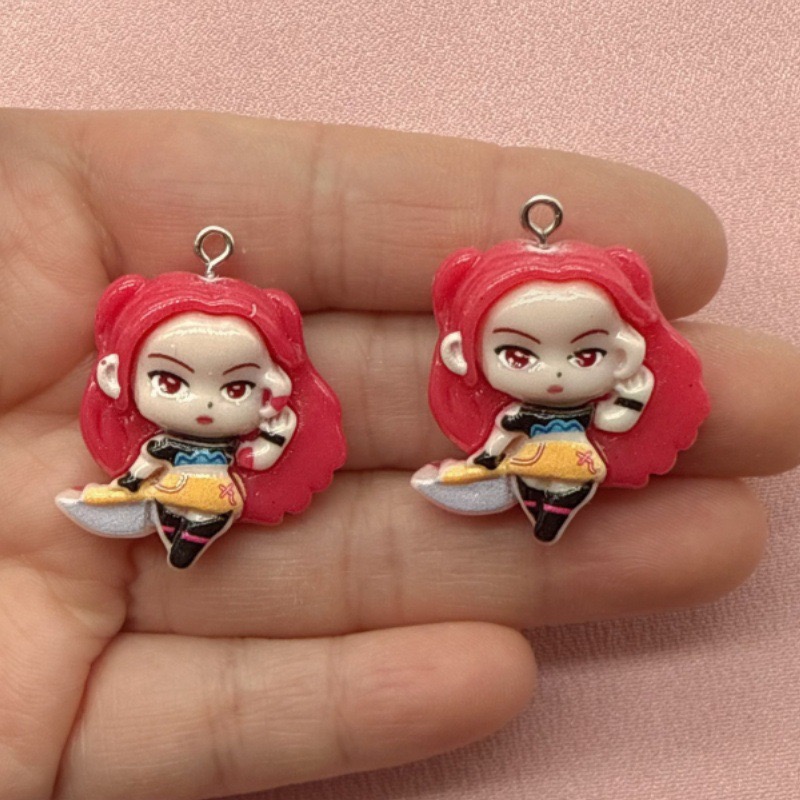 10 adet reçine karikatür kolye - Jewelry Making Factory incelemesi ve fiyatı