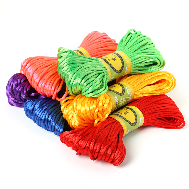 2mm 20 metre yumuşak saten Rat - Knotting Cord Silk incelemesi ve fiyatı