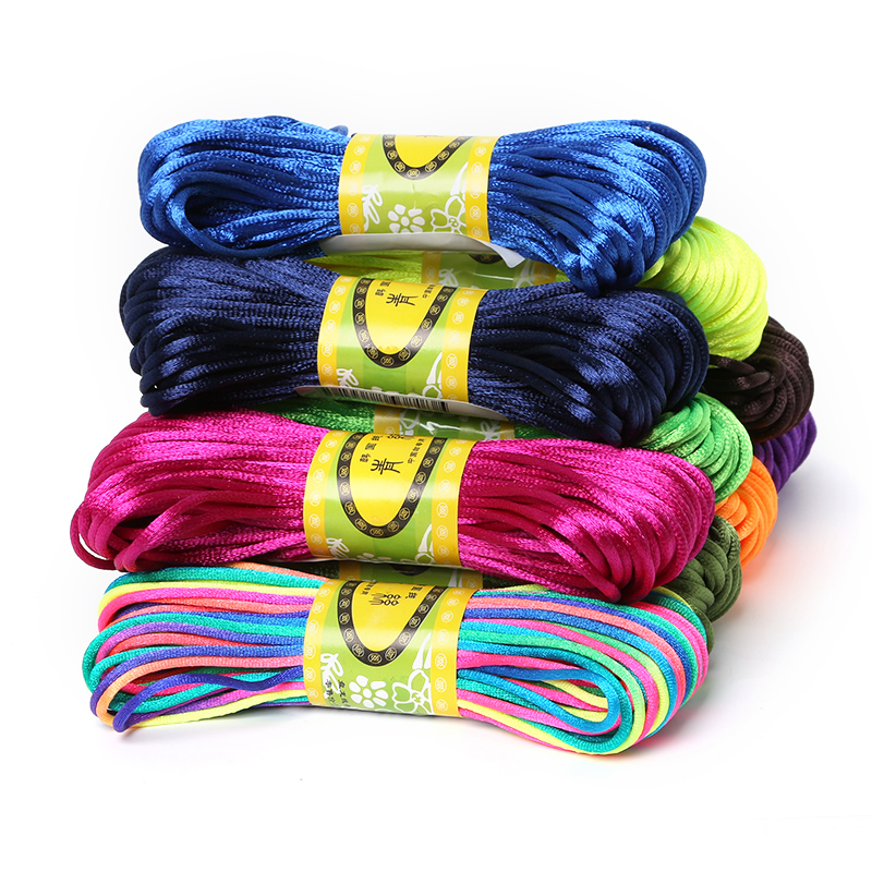 2mm 20 metre yumuşak saten Rat - Knotting Cord Silk incelemesi ve fiyatı
