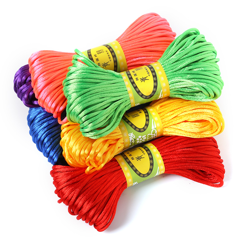 2mm 20 metre yumuşak saten Rat - Knotting Cord Silk incelemesi ve fiyatı