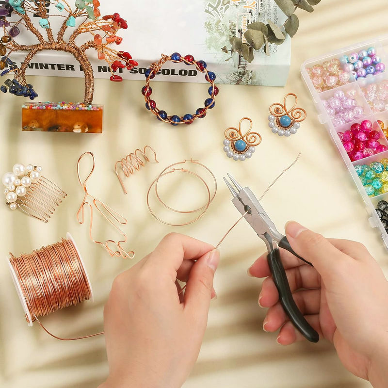0.3-1.0mm Takı Bakır Tel Karar - Jewelry Making Yarn incelemesi ve fiyatı
