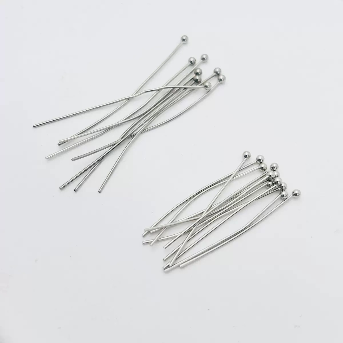 200 adet/lot 16 20 25 30 40 50 - Jewelry Making Head Pins incelemesi ve fiyatı