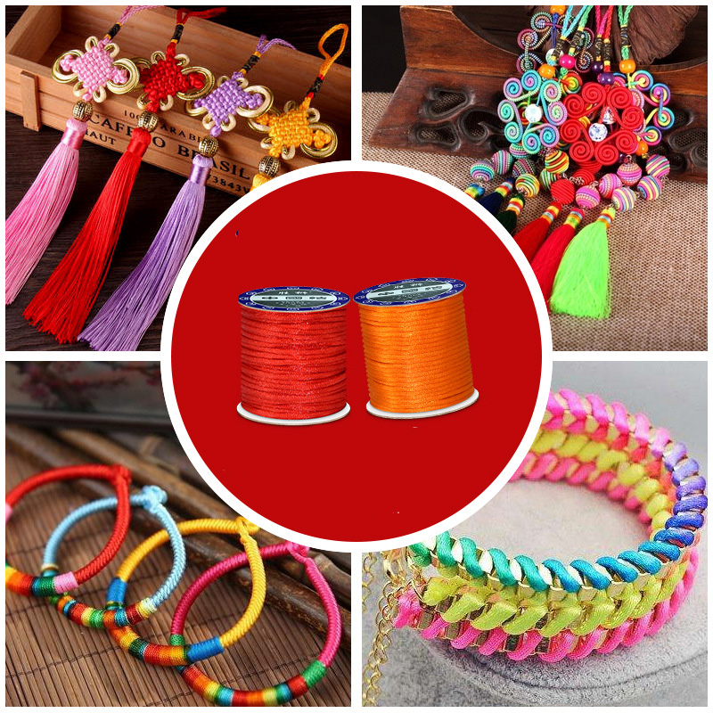 1.5mm 2mm 2.5mm Naylon Pamuk S - Knotting Cord Silk incelemesi ve fiyatı