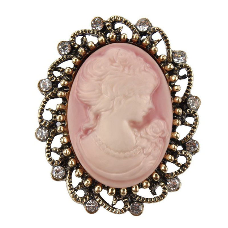 Vintage kraliçe Cameo güzellik - Head Pin Assorted incelemesi ve fiyatı