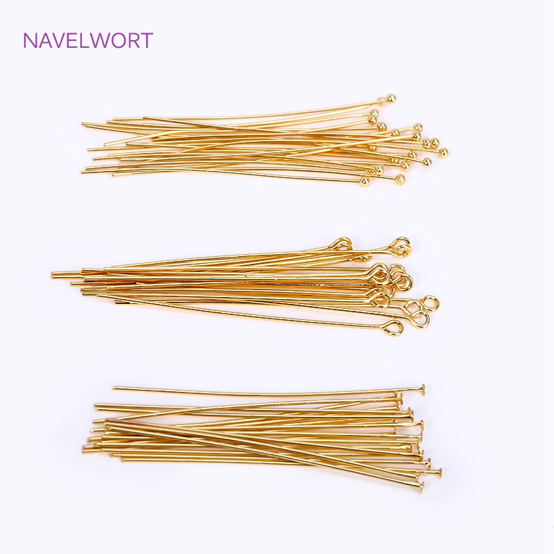 50 adet/grup 18 K Altın Kaplam - Jewelry Making Rivets incelemesi ve fiyatı