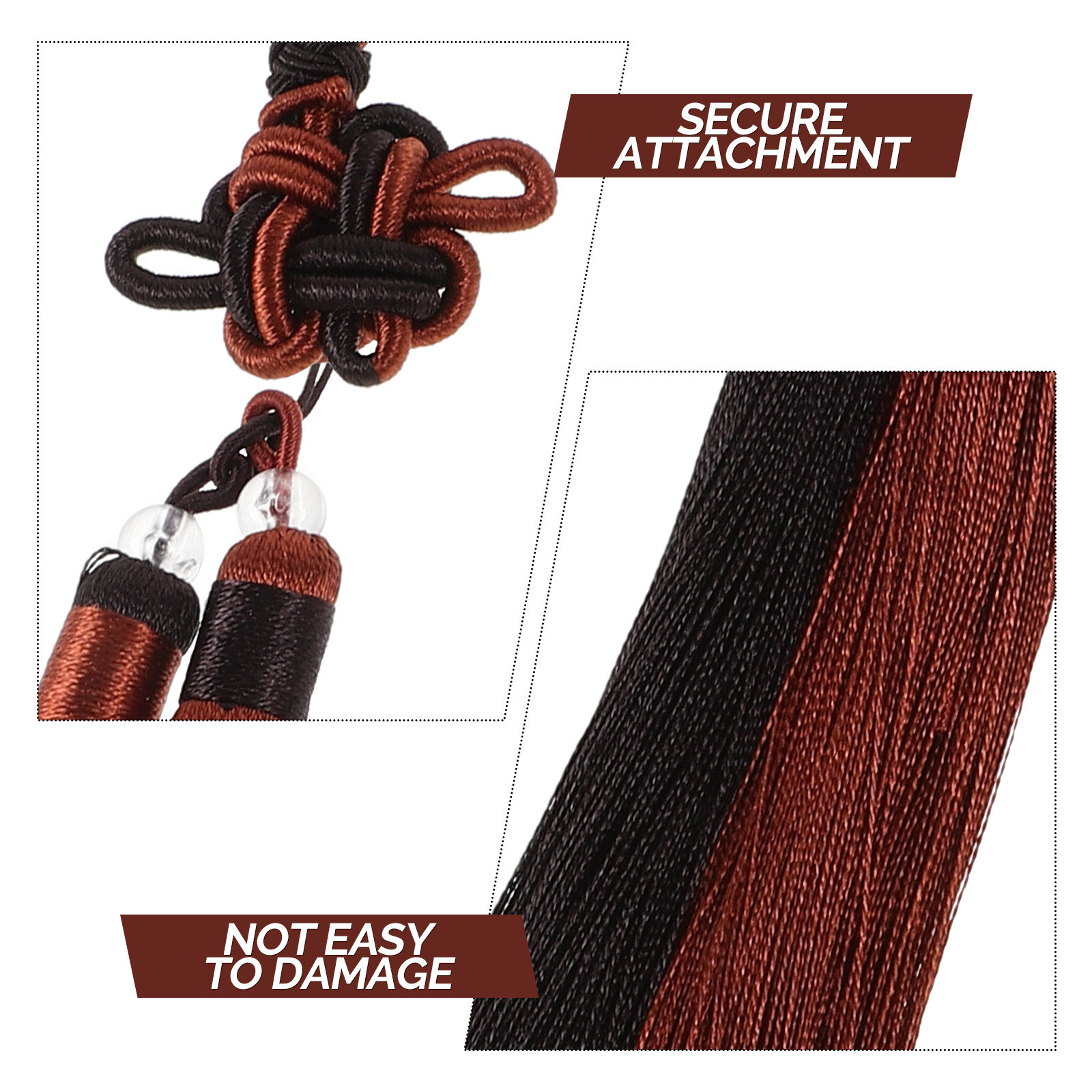 2 Adet Çin Kılıcı Püskülü İpek - Knotting Cord Silk incelemesi ve fiyatı