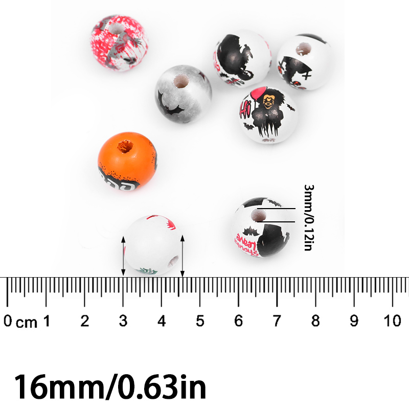 16mm 40-10 adet cadılar bayram - Jewelry Making Ideas With Beads incelemesi ve fiyatı