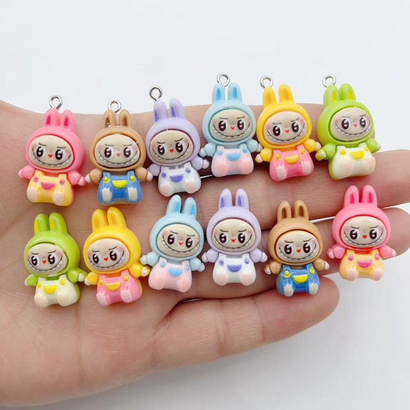 10 adet Kawaii Tavşan Çilek Ev - Jewelry Making Factory incelemesi ve fiyatı