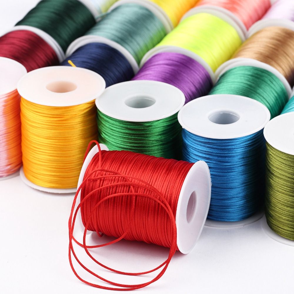 100m Craft String 1.5mm Saten  - Knotting Cord Silk incelemesi ve fiyatı