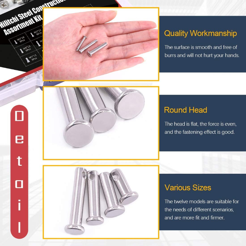 Düz Başlı Silindirik Pim M3 M4 - Head Pin Assorted incelemesi ve fiyatı