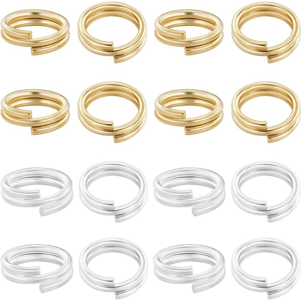 1 kutu 80 adet bölünmüş atlama - Jewelry Making Silver incelemesi ve fiyatı