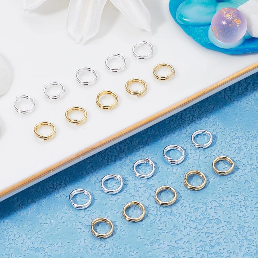 1 kutu 80 adet bölünmüş atlama - Jewelry Making Silver incelemesi ve fiyatı