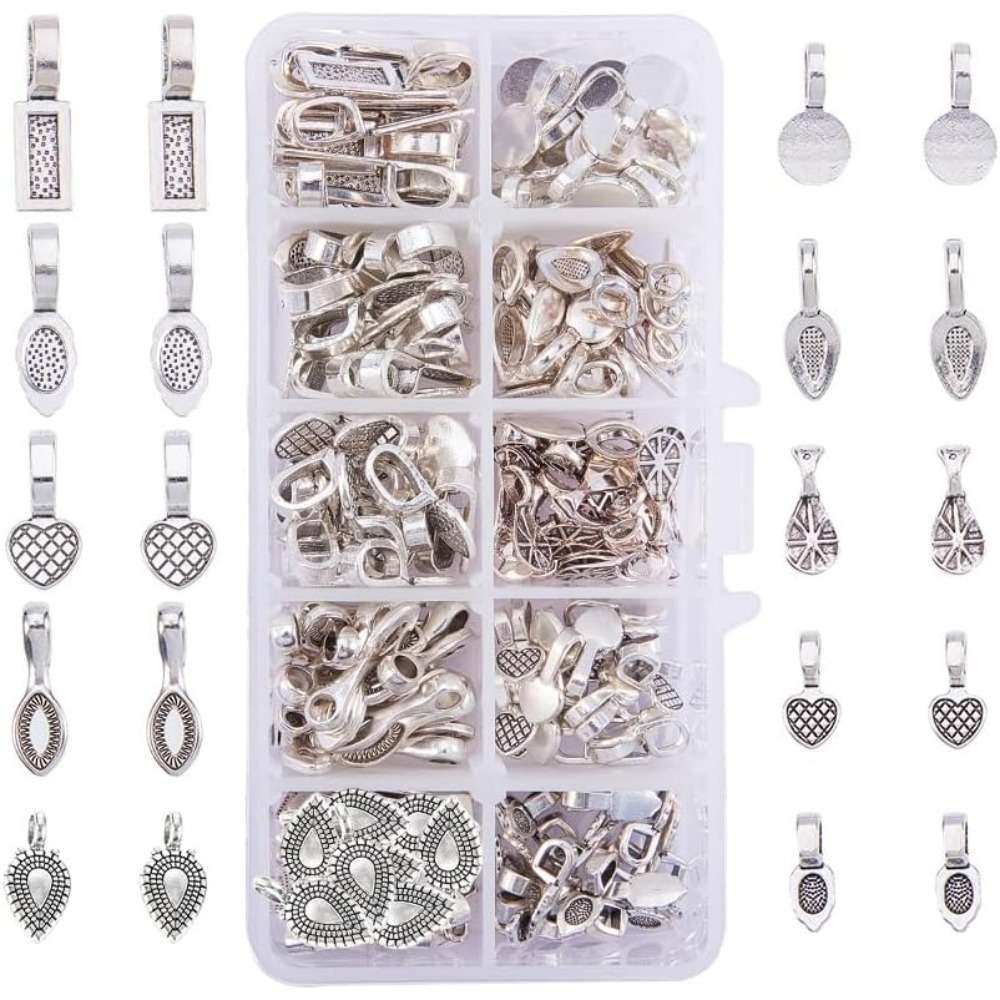 200 Parça 10 Stil Tibet Gümüş  - Jewelry Making Silver incelemesi ve fiyatı