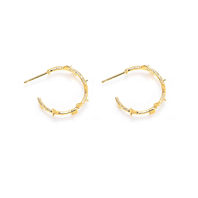6 adet 18K altın rengi pirinç  - Jewelry Making Set incelemesi ve fiyatı