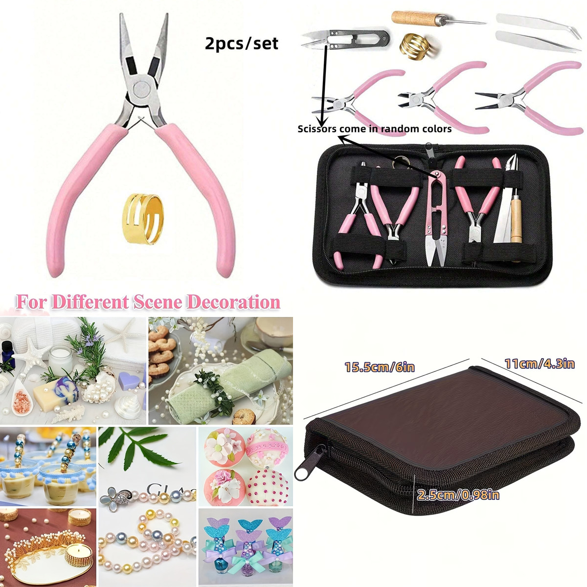 8 adet/takım, 2 adet/takım Pem - Jewelry Making For Seniors incelemesi ve fiyatı
