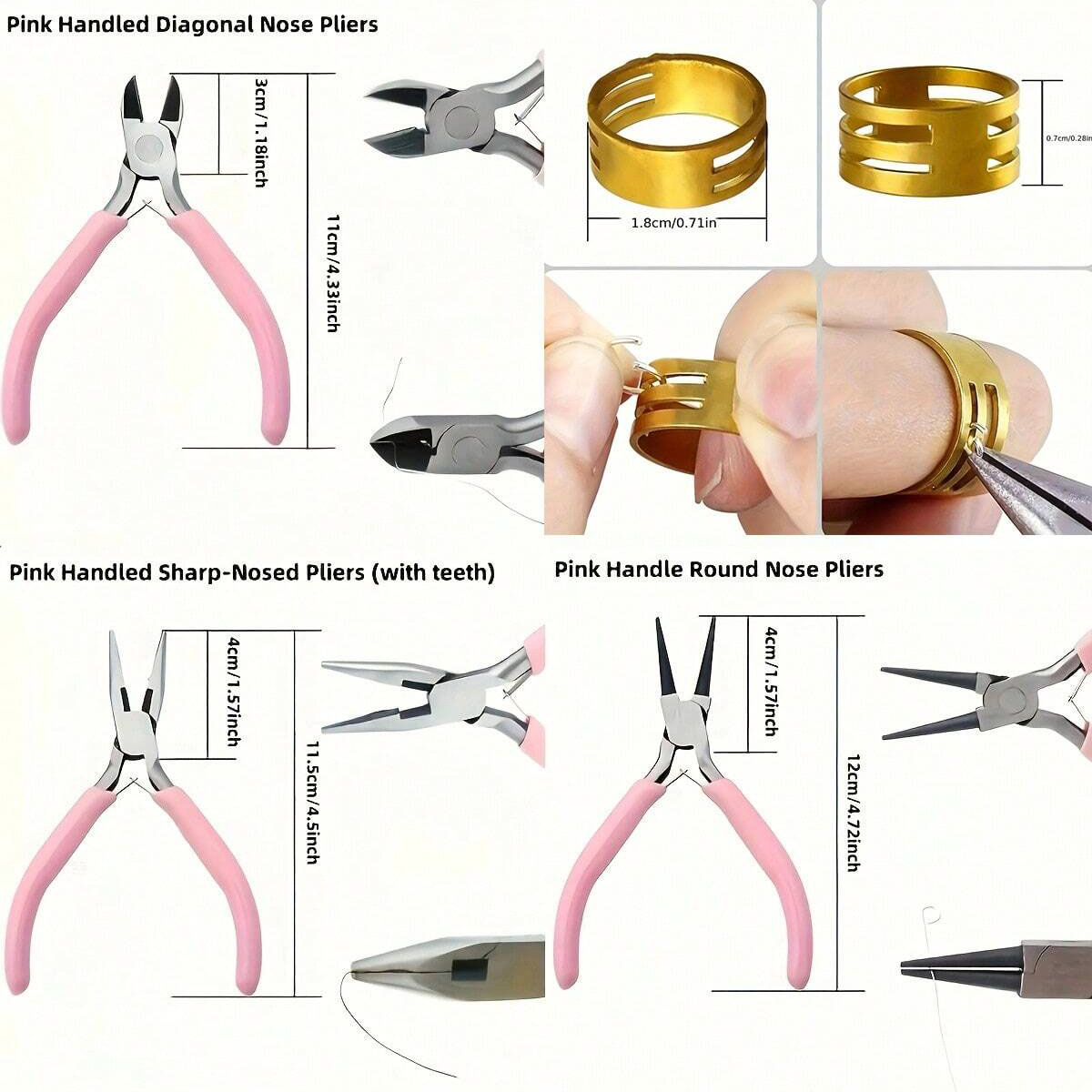 8 adet/takım, 2 adet/takım Pem - Jewelry Making For Seniors incelemesi ve fiyatı