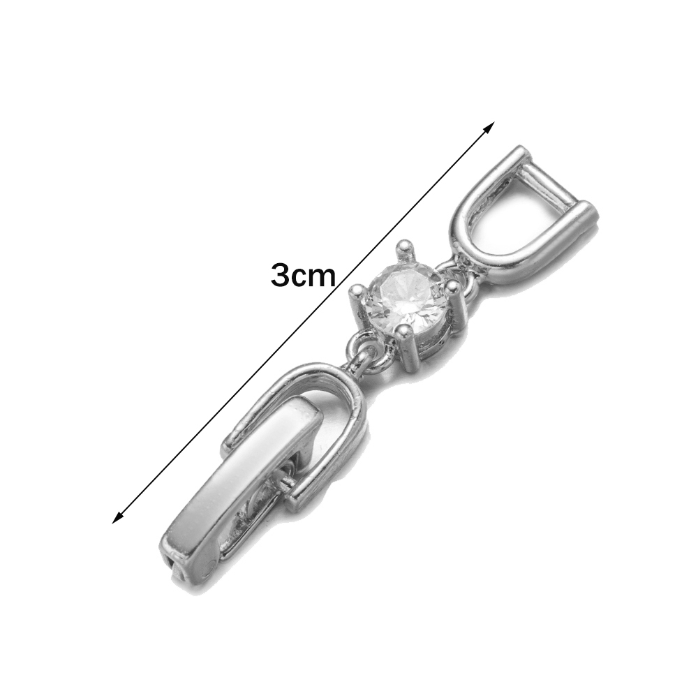 5 adet Beyaz Altın Kaplama Kri - Jewelry Making Set incelemesi ve fiyatı