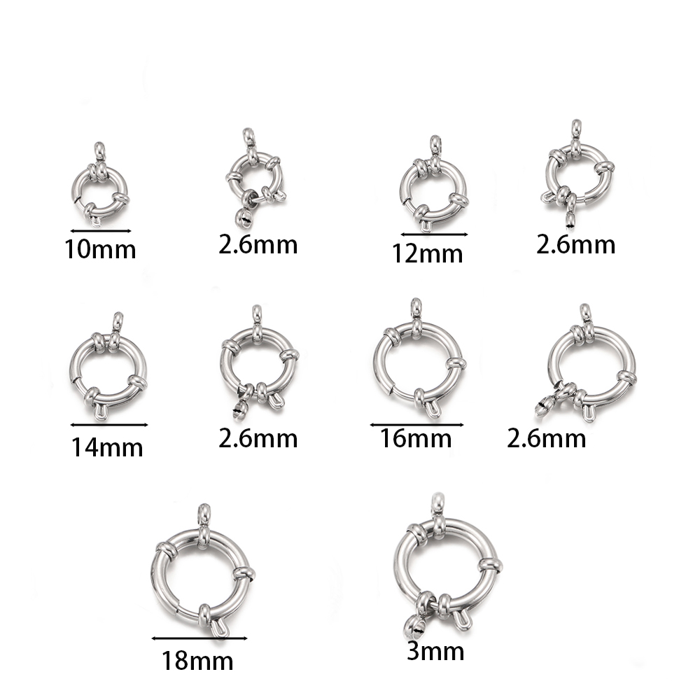 2 adet Paslanmaz Çelik Yuvarla - Jewelry Making Factory incelemesi ve fiyatı