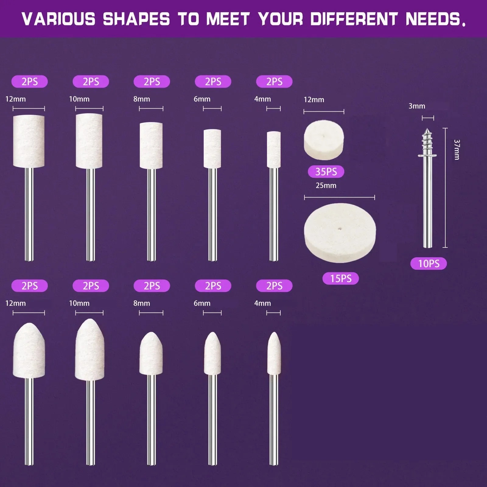 80 adet yün keçe parlatma teke - Jewelry Making Set incelemesi ve fiyatı