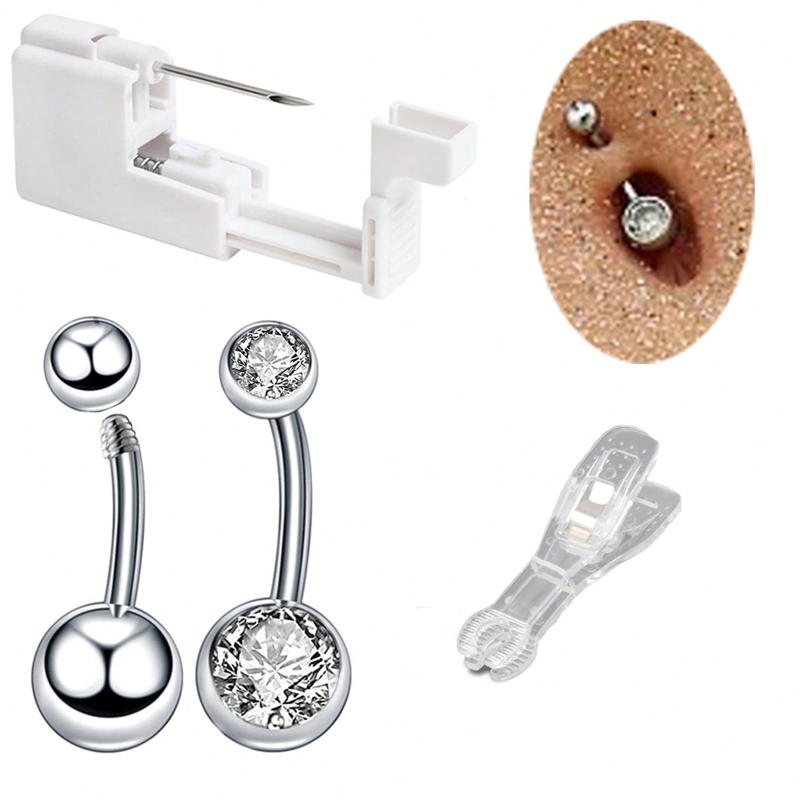 4 adet/takım profesyonel vücut - Jewelry Making Kit Professional incelemesi ve fiyatı